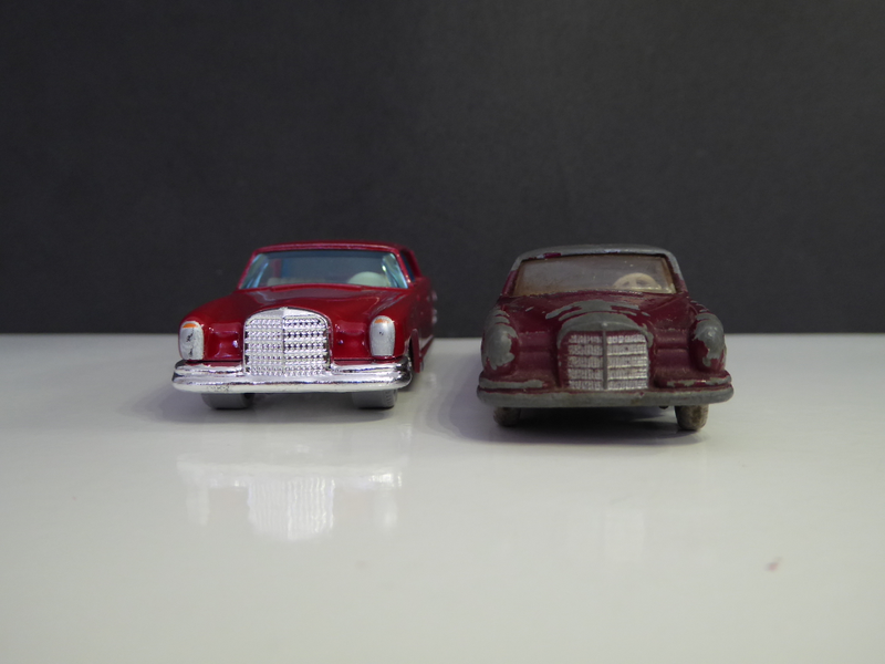 Illustration for article titled Hot Sixty 4th: Teutonic Tuesday with a Matchbox Mercedes with opening parts